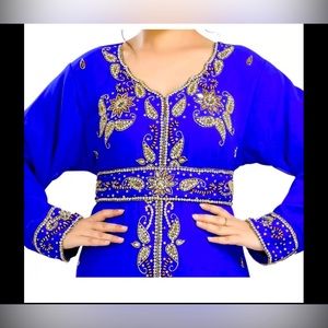 New Kaftan Takchita Anya kandora kaftan  Dress
Side fits M/L
